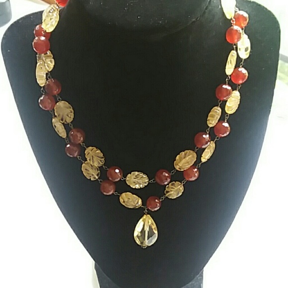 Artisan: B. Aston Necklace and Earrings Set - Picture 2 of 5